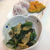 冷凍食材で！ ほうれん草とアサリのソテー